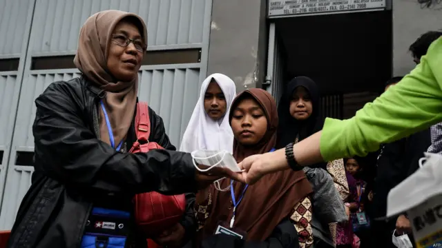 Rombongan para siswa Indonesia di Kuala Lumpur