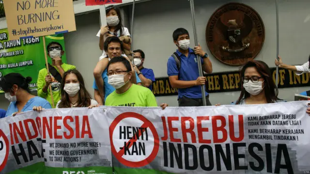 Unjuk rasa di KBRI Kuala Lumpur