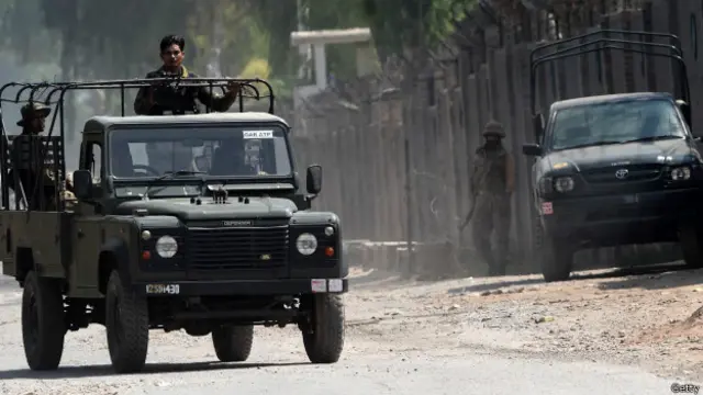 فضائیہ کے اس کیمپ میں رہائش گاہیں اور دفاتر ہیں