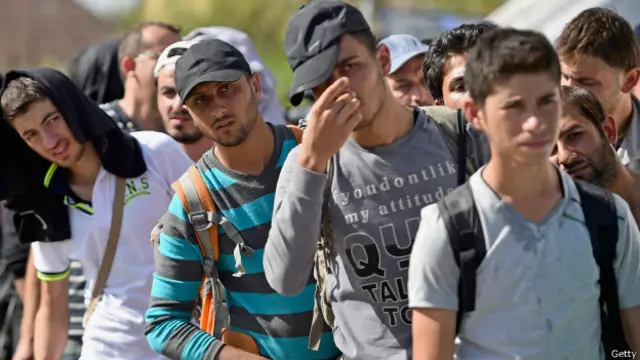 Мигранты в Хорватии