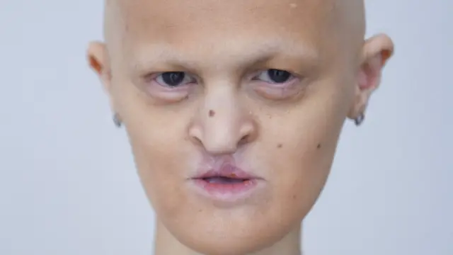 Melanie Goydos durante un desfile de moda en 2015. 