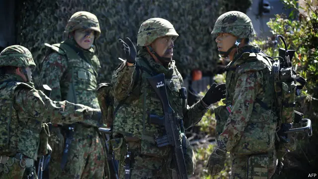 نئے قانون کی روشنی میں اب جاپانی فوجی ملک سے باہر بھی لڑ سکیں گے