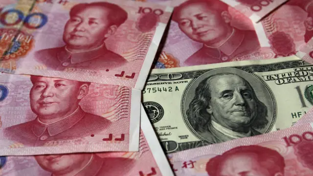 人民币与美元