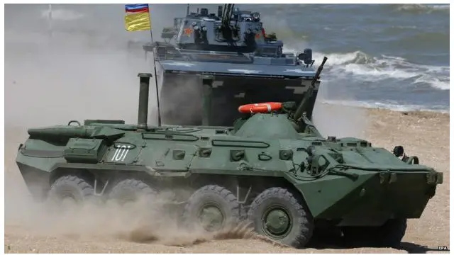 سوریه خود روهای زرهی BTR-80 را از روسیه تحویل گرفته است