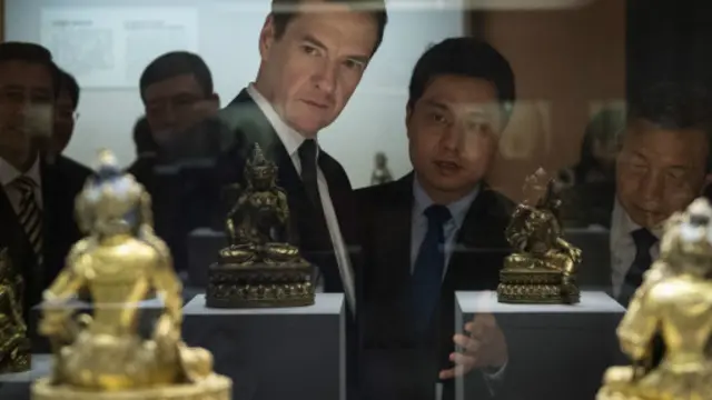 Bộ trưởng George Osborne đang ở thăm Trung Quốc 5 ngày