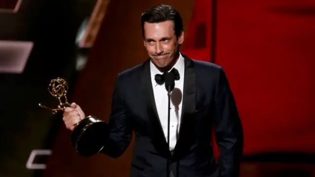 历经七次提名终于获奖的乔·汉姆。