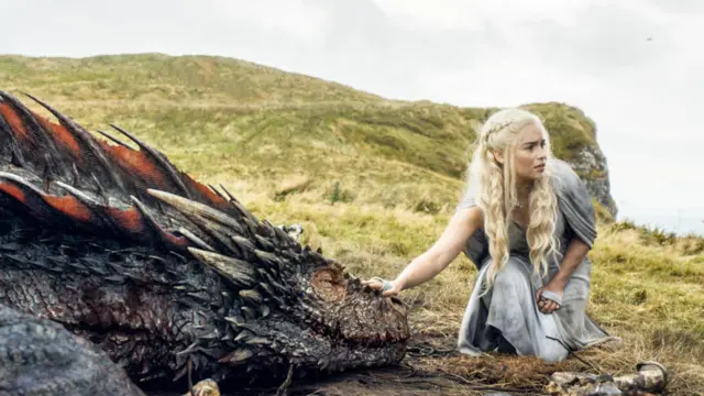 HBO剧集《权力的游戏》剧照。