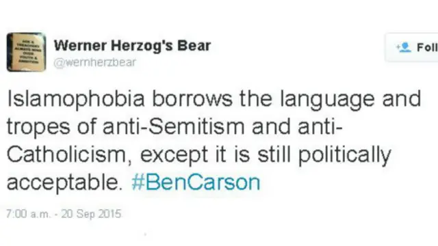 الإسلاموفوبيا عبارة مستعارة من معاداة السامية والكاثوليكية، إلا أنها لاتزال مقبولة سياسيا .