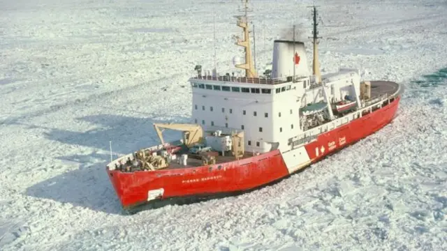 Un rompehielos llegó a rescatarlo 36 horas después del accidente.