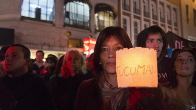 Protestas en Tucumán