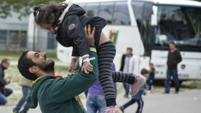 Сирийские беженцы в Германии