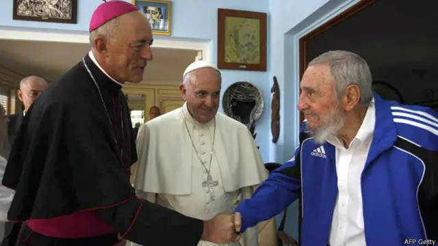 El domingo se reunió con Fidel Castro en la que fuera la residencia del líder cubano.