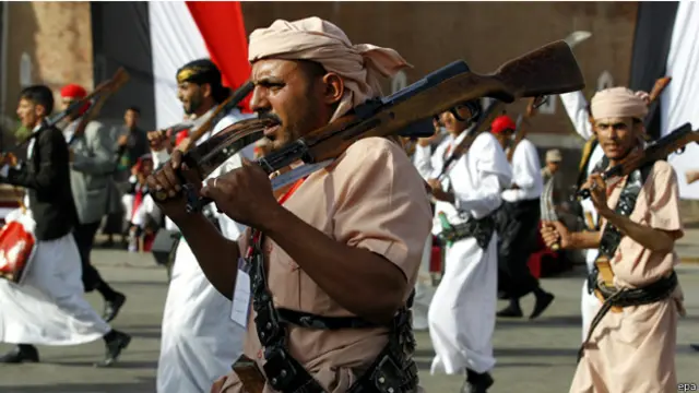 احتفل الحوثيون أمس بذكرى مرور سنة واحدة على استيلائهم على صنعاء