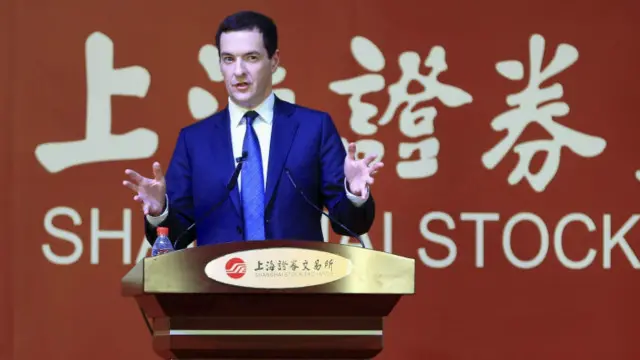 Bộ trưởng tài chính Anh George Osborne nhấn mạnh quan hệ với Trung Quốc
