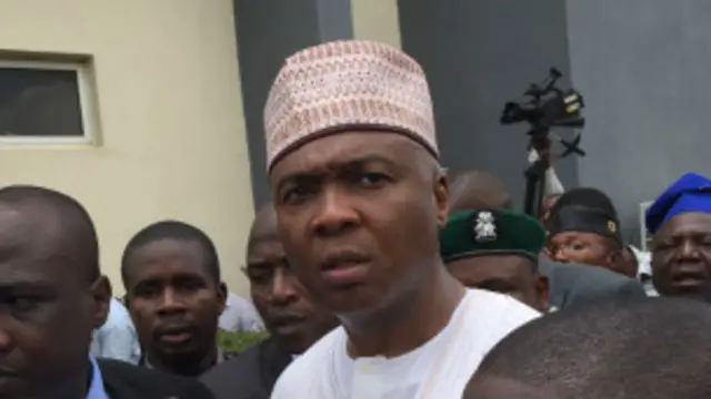 Bukola Saraki est la troisième plus haute autorité du pays.