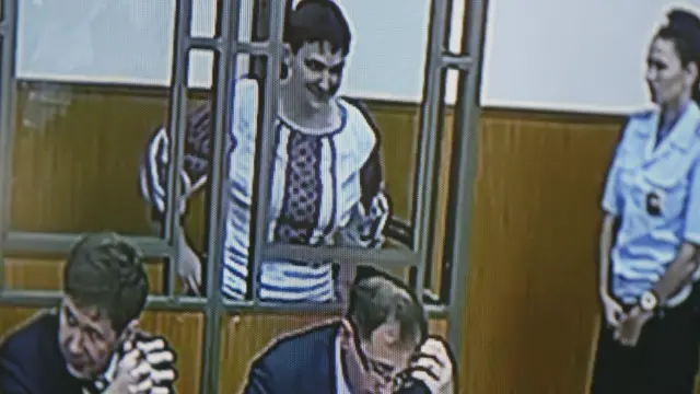 Трансляція із суду над Надією Савченко