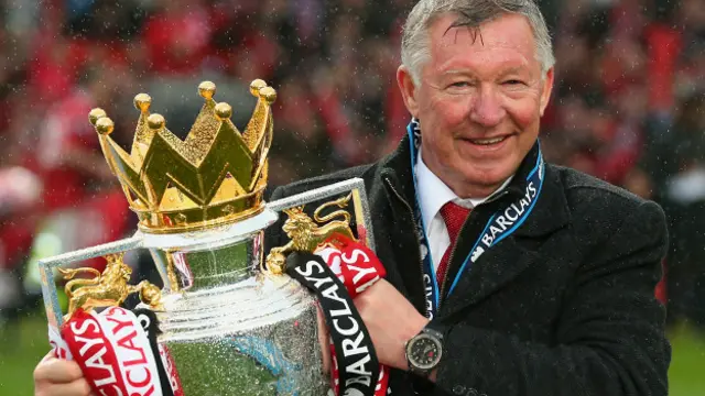 الکس فرگوسن در دوران بیست و شش سال حضور خود در منچستریونایتد سیزده بار قهرمان لیگ برتر انگلستان شد