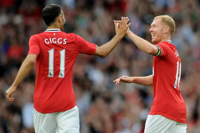 Ryan Giggs y Paul Scholes, lo mejor de la generación de 1992.