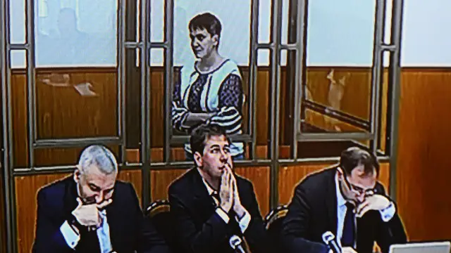 Савченко в суде