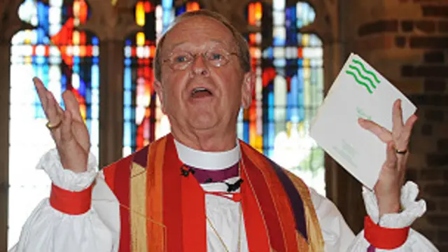 El obispo Gene Robinson