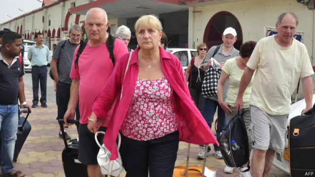 भारत में विदेशी पर्यटक