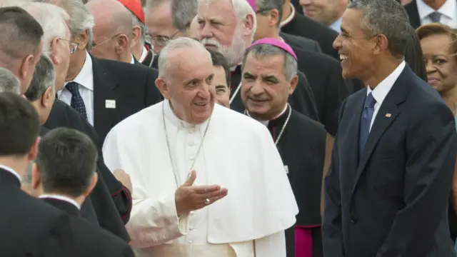 Púlpito para el Papa