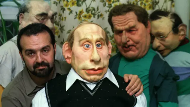 Виктор Шендерович и кукла Путина