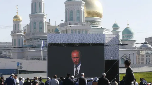 Масжид очилиш маросимида президент Путин мусулмонларни табриклаган