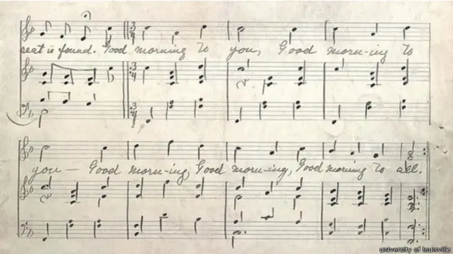 這首歌最初是由Good Morning To All 演變而來。