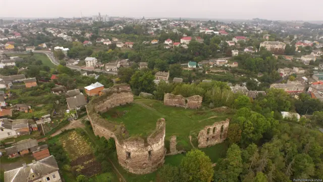 Замки України з повітря 