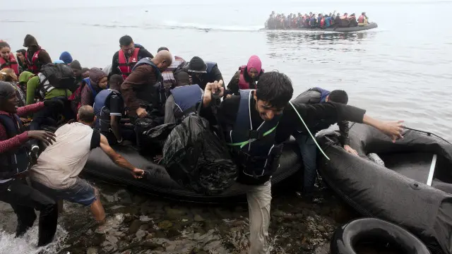 ဂရိ နိုင်ငံထဲကို ရွှေ့ပြောင်းသူတွေ ဆက်လက် ရောက်လာနေဆဲ။