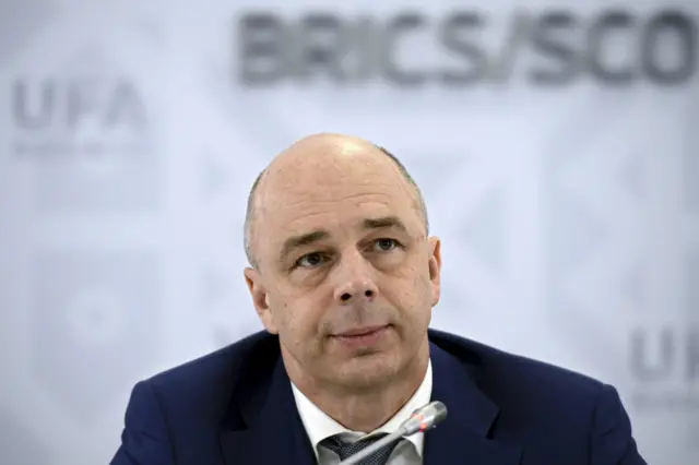 Российский министр финансов Антон Силуанов 