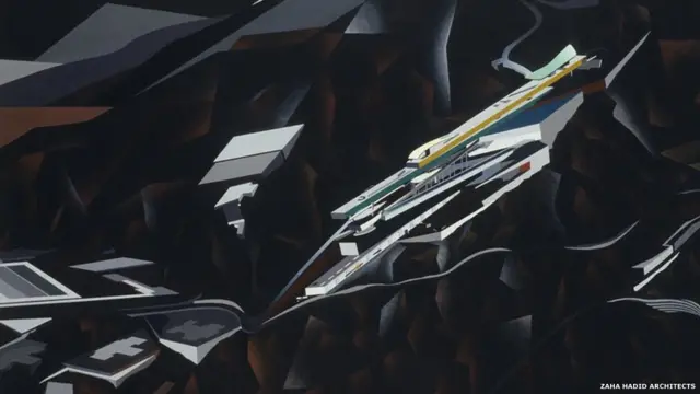 Проект постройки клуба Peak Leisure в Гонконге, Zaha Hadid
