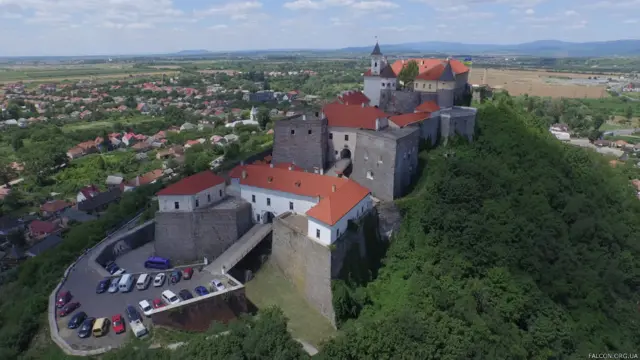 Замки України з повітря 