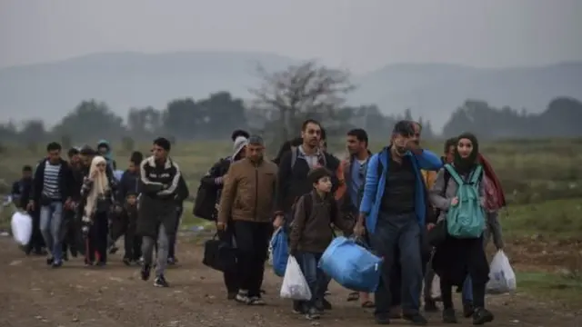 大批移民還在繼續跨過歐盟的邊界，向歐洲湧入。