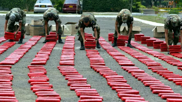 Decomiso de marihuana en Colombia