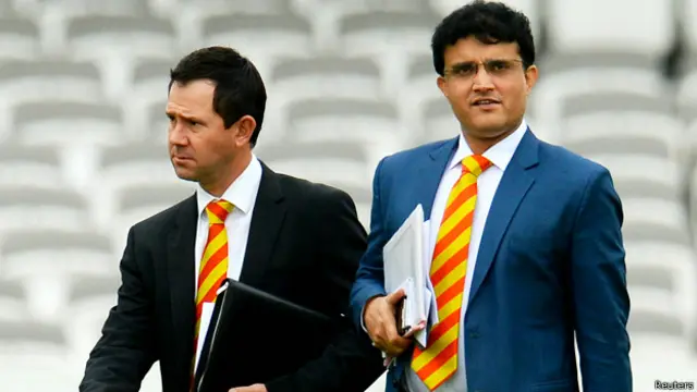 सौरव गांगुली, रिकी पॉन्टिंग