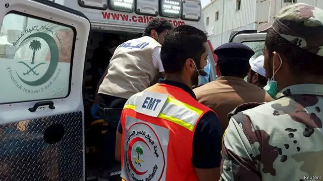 وزارة الصحة السعودية تقول إن الضحايا ينتمون إلى جنسيات مختلفة