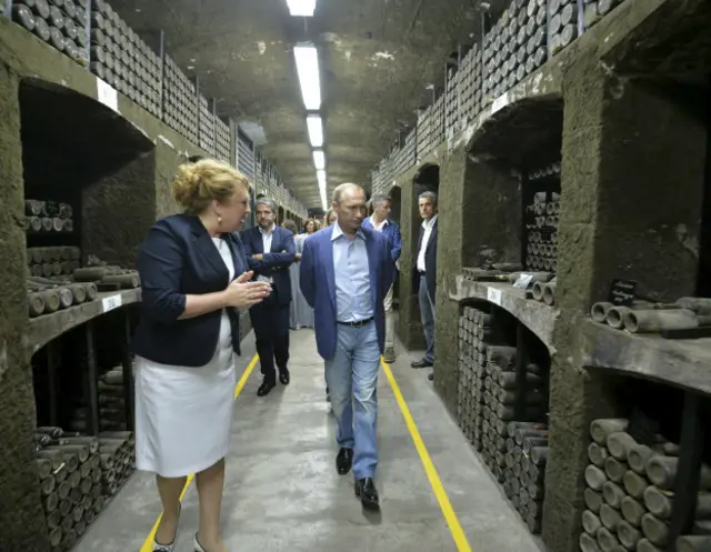 Путин в Массандре