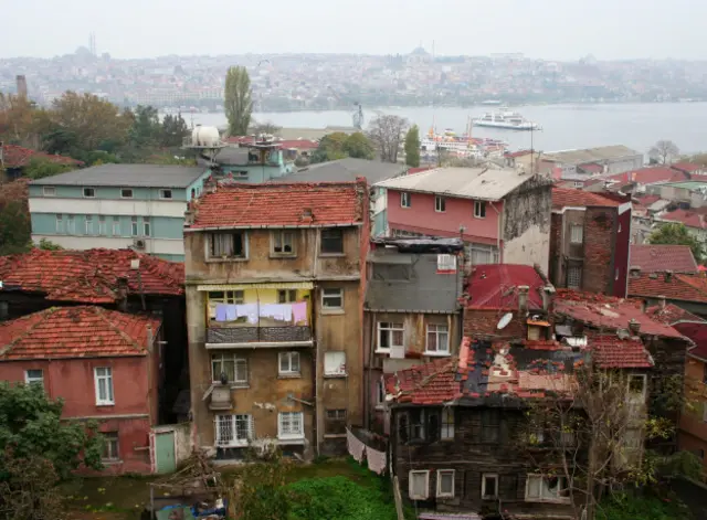 Бедные кварталы Стамбула