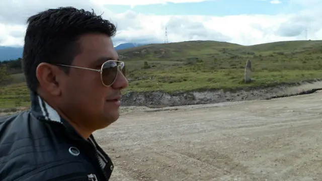 Guillermo Murcia, víctima de las FARC