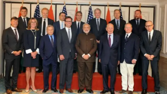 मोदी सीईओ मुलाकात