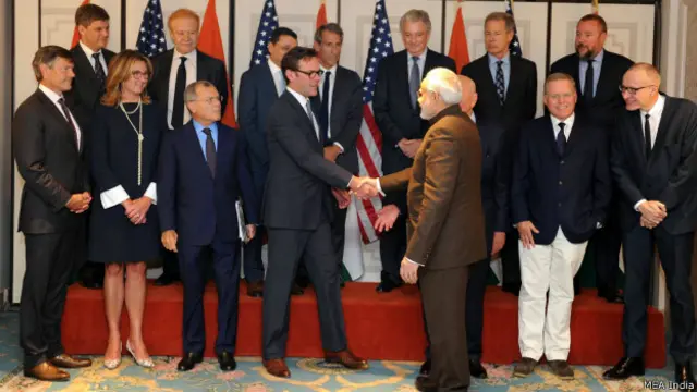 सिलिकॉ़न वैली में मोदी