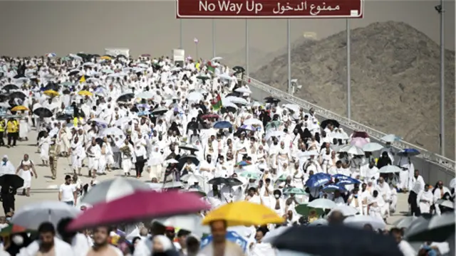 مقامات سعودی بروز بی‌نظمی در جریان حرکت به سوی محل اجرای مراسم رمی جمرات را عامل حادثه دانسته‌اند