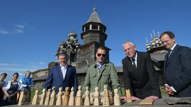 Мединский, Нелидов, Медведев, Худилайнен