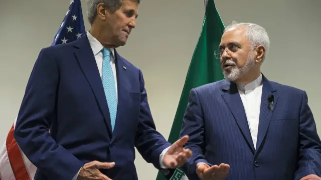 اجتمع كيري مع ظريف على هامش الجمعية العامة للأمم المتحدة.