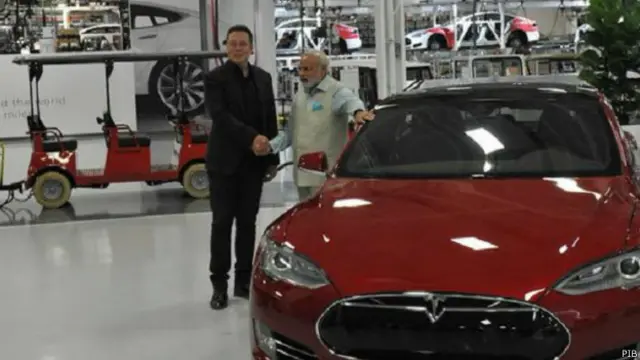 मोदी और एलन मस्क