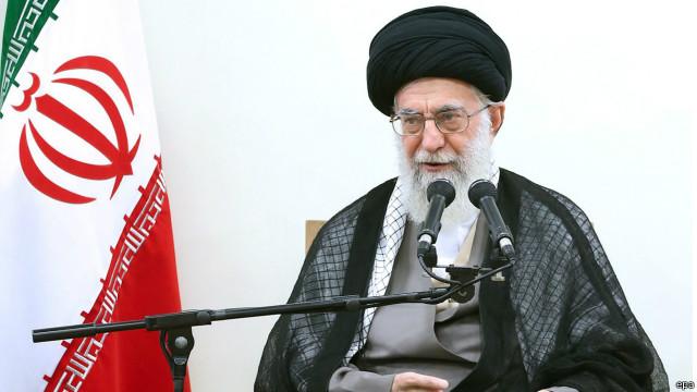Le guide suprême iranien Ali Khamenei