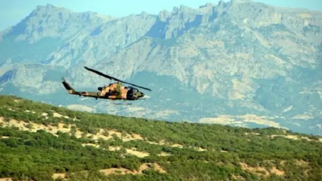 Tunceli'de PKK'ya yönelik operasyonlara Sikorsky helikopterleri de katılıyor.
