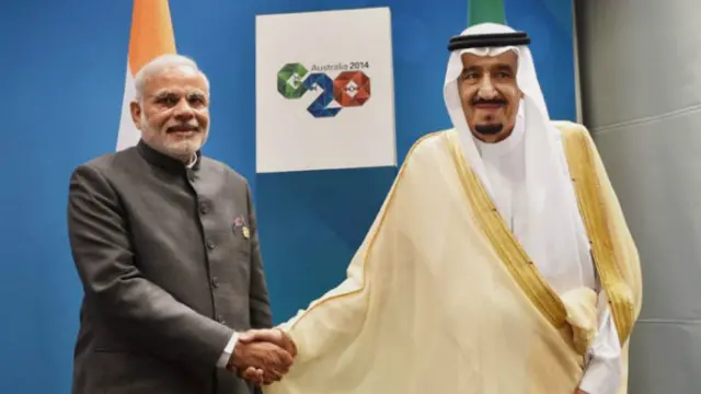 नरेंद्र मोदी, बादशाह सलमान